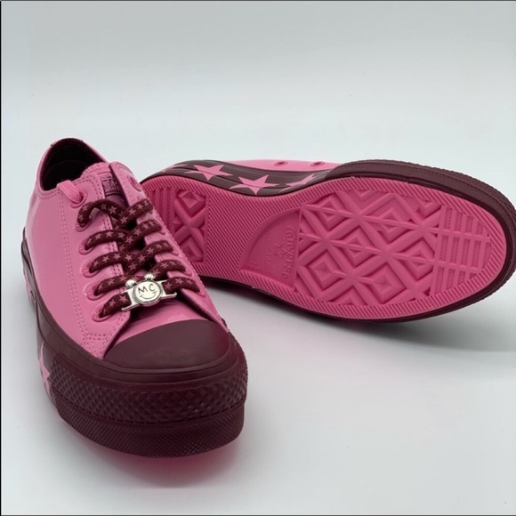 LAST PAIR! Size 9.5 PINK CONVERSE x MILEY Cyrus - Picture 2 of 5